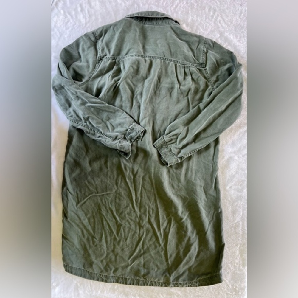 Old Navy Green Long Sleeve Dress - Picture 2 of 4